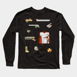 Regency Mini Collage Sheet Long Sleeve T-Shirt